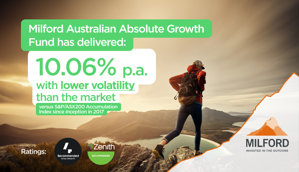 Discover our award winning Milford Australian Absolute Growth Fund 